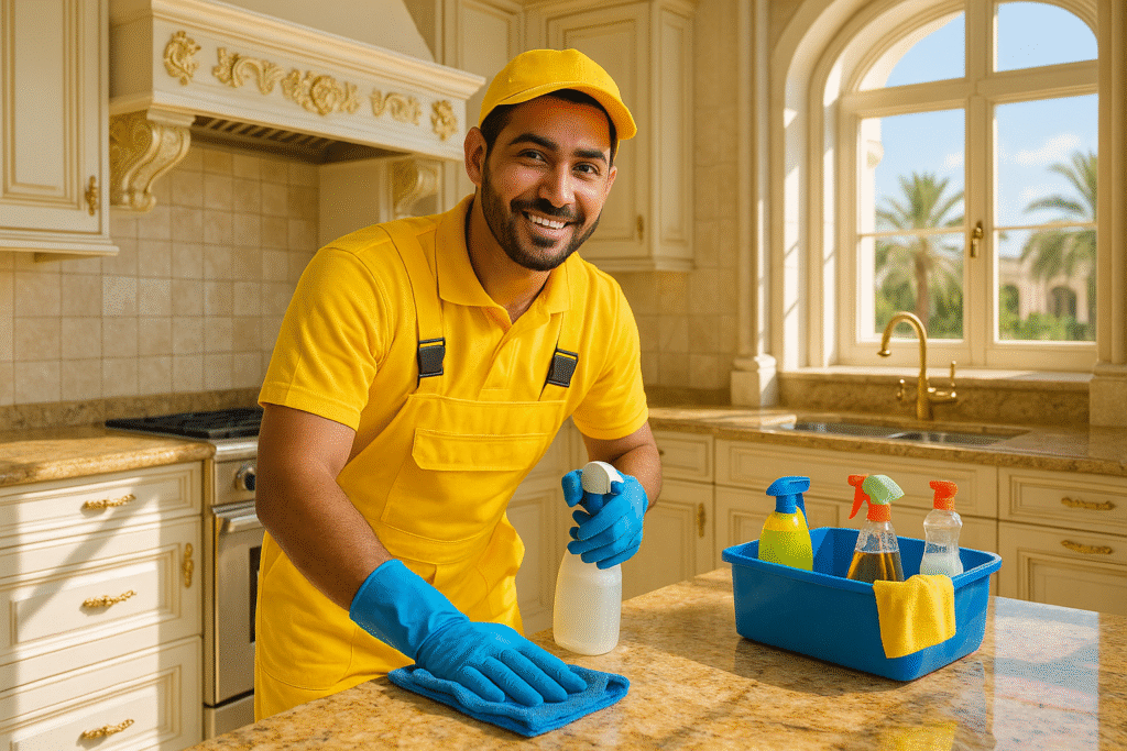 20250622_1729_عامل نظافة بقصر إماراتي_simple_compose_01jyc0khv3e2xrzfjrt4ykbz2v